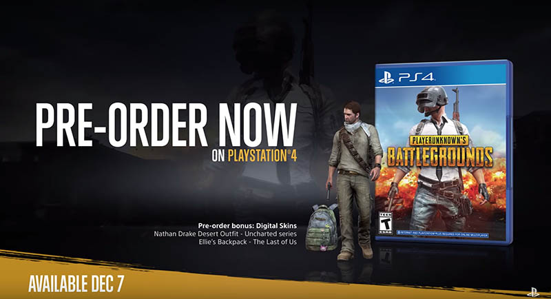 ついにps4でpubgが遊べるぞ Pubgのps4版が発売決定 Dl版が12月7日 パッケージ版1月17日に発売 Nerdbrain ナードブレイン