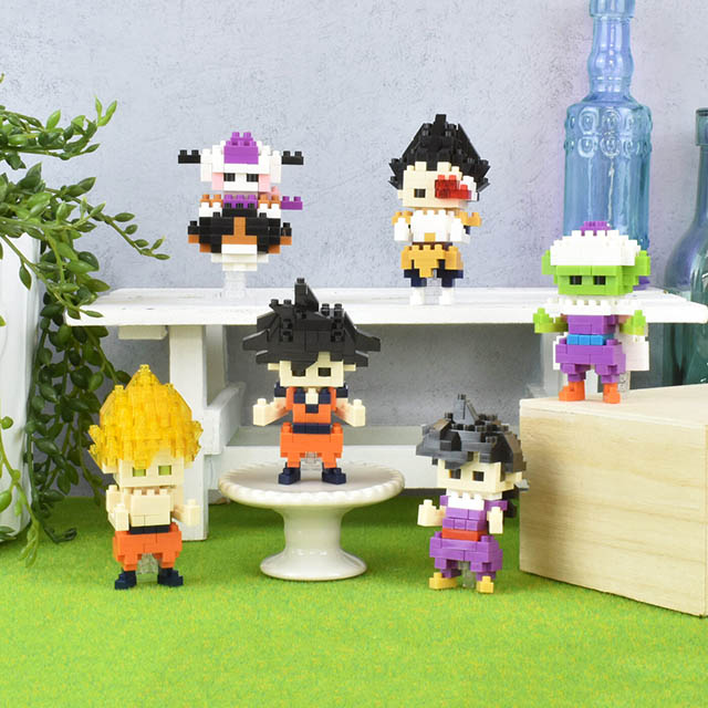 Nanoblockと ドラゴンボールz がコラボ ナノブロック ドラゴンボールz ミニナノ ドラゴンボールz が1月22日発売 ドラゴンボール Nerdbrain ナードブレイン