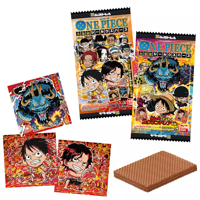 ONE PIECE ウエハースシールLog1〜3フルコンプセット