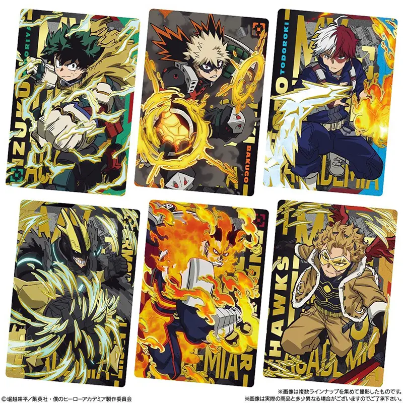 ヒロアカ】カード食玩「TVアニメ『僕のヒーローアカデミア